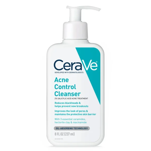 CeraVe Acne Control Face Cleanser, 237ml