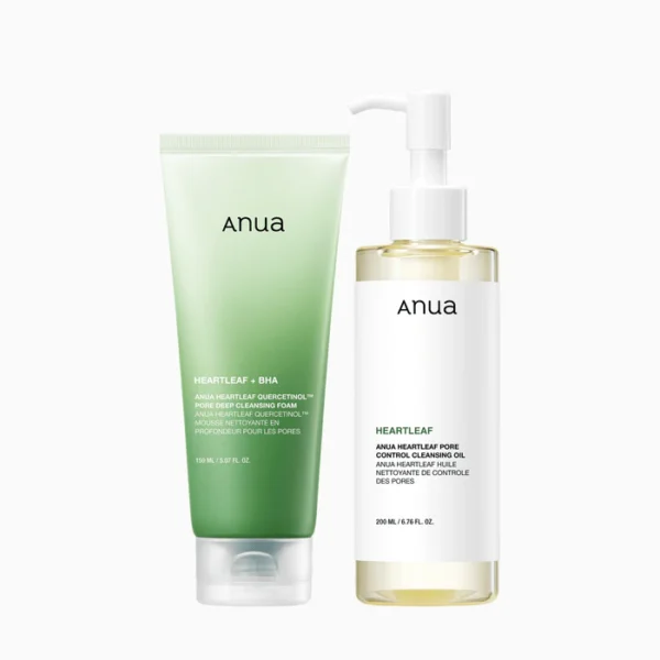 Anua Double Cleansing Duo – Blackhead & Pore Control Set
