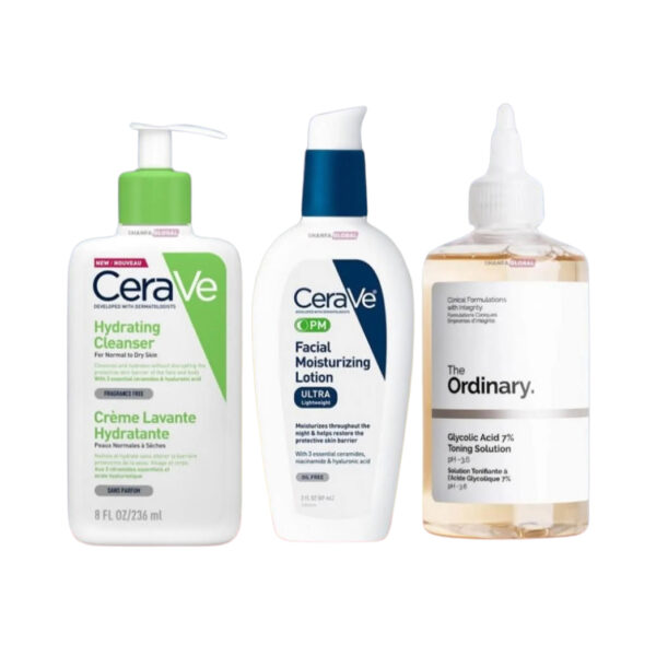 CeraVe & The Ordinary, Face Glow Trio