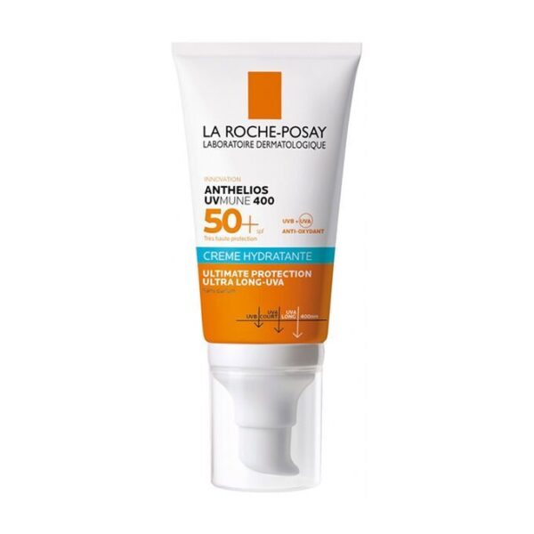 La Roche-Posay Anthelios UV Mune 400 SPF50, Moisturizing Protective Cream, 50ml