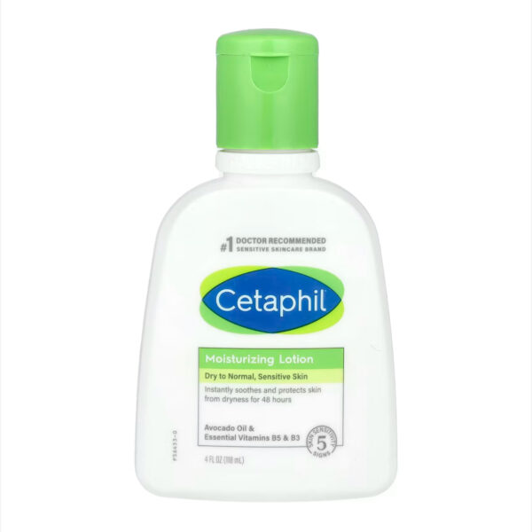 Cetaphil Moisturizing Lotion, Fragrance Free, 118 ml