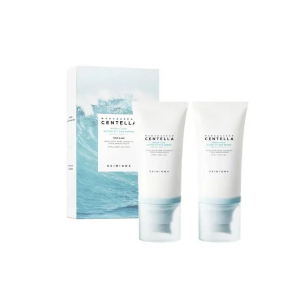 SKIN1004 Centella Hyalu‑Cica Water‑Fit Sun Serum SPF 50+ PA++++, 2 × 50 ml
