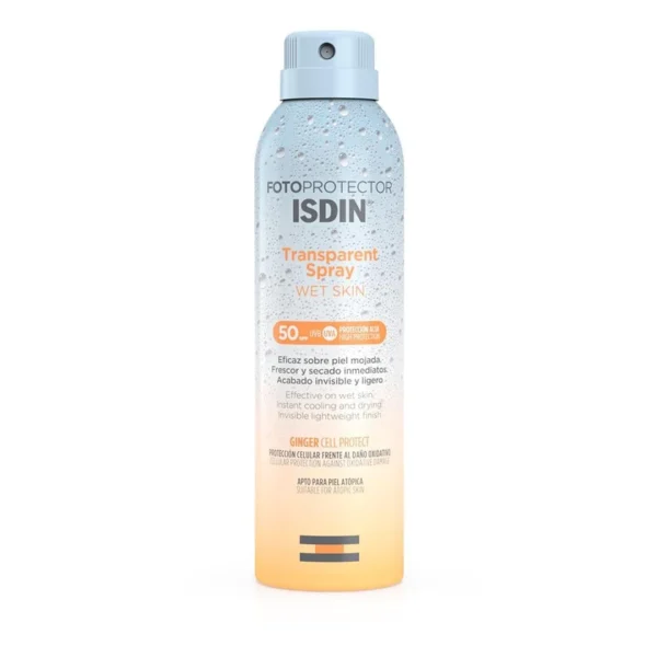 ISDIN Transparent Spray Wet Skin SPF50, 250ml
