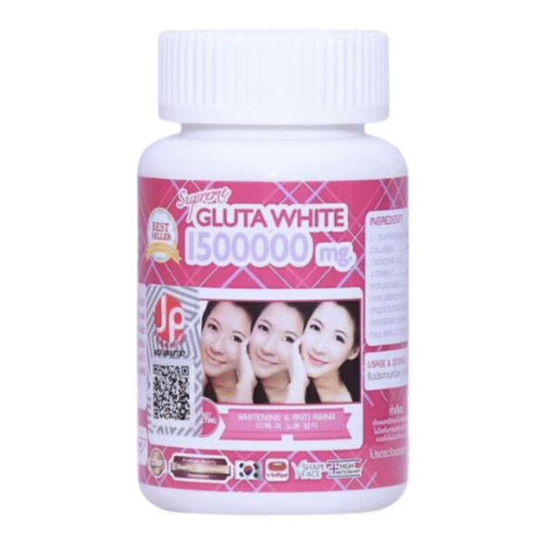 Supreme Gluta White 1500000 Mg Glutathione, 30 Caps