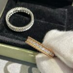 PERLEE DIAMOND ROSE GOLD RING - Image 8