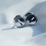 LOVE EARRINGS SILVER 10MM - Image 2