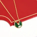 AMULETTE GOLD MALACHITE NECKLACE - Image 3