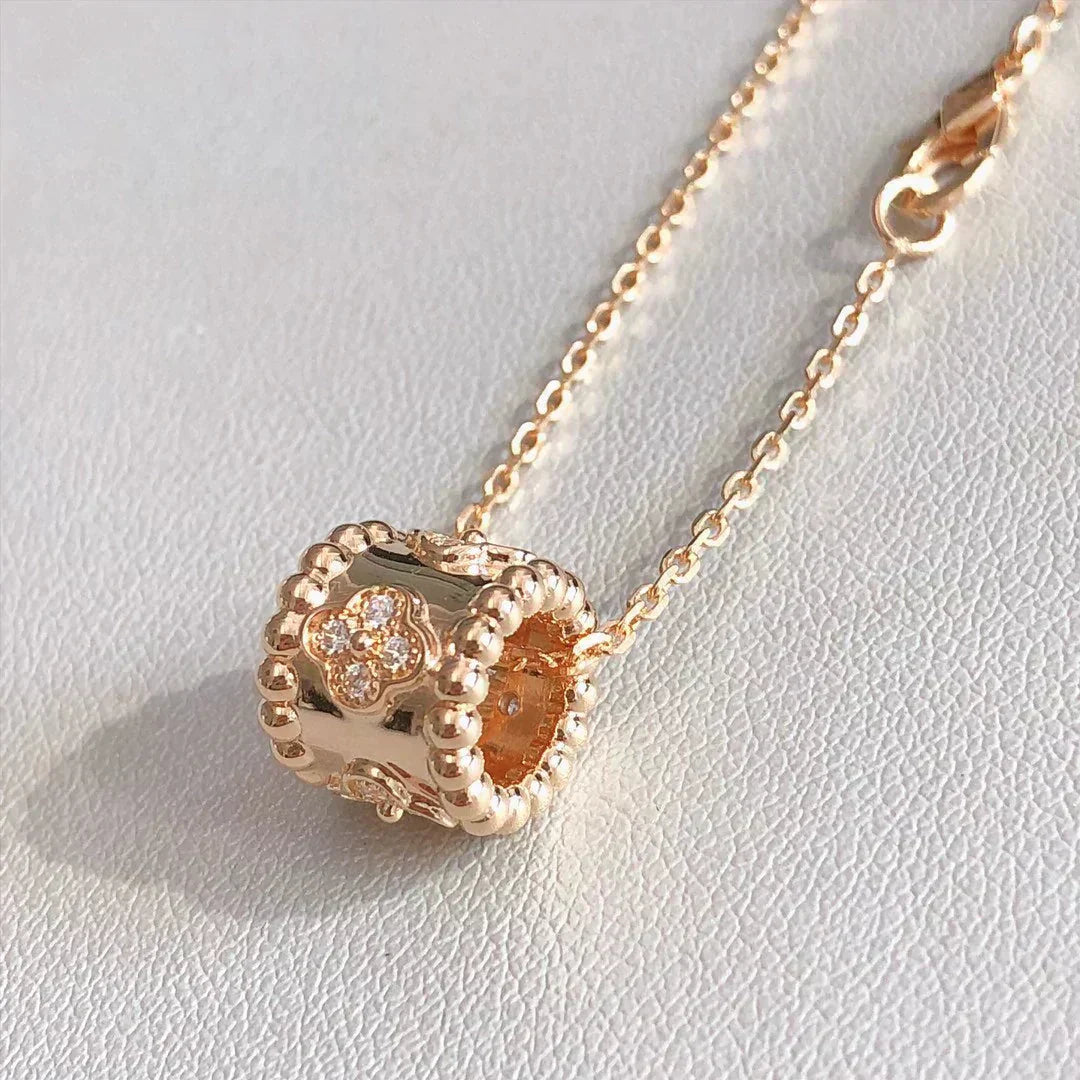 13287426070916433_fcc46924-9a4e-4a48-9157-3889598b1cc3 PERLEE PEDANT NECKLACE GOLD / ROSE GOLD - Image 1