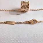 PERLEE PEDANT NECKLACE GOLD / ROSE GOLD - Image 2