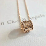 PERLEE PEDANT NECKLACE GOLD / ROSE GOLD - Image 5