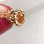 PERLEE PEDANT NECKLACE GOLD / ROSE GOLD - Image 4