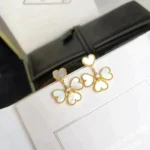 CLOVER SWEET WHITE MOP EARRINGS - Image 3