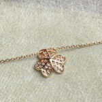 FLOWER DIAMOND NECKLACE - Image 5