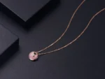 AMULETTE ROSE GOLD PINK MOP NECKLACE - Image 3