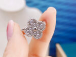 CLOVER DIAMOND RING - Image 6