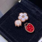LUCKY 3 MOTIF ROSE GOLD RING