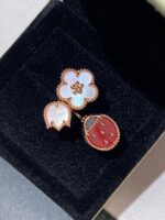LUCKY 3 MOTIF ROSE GOLD RING - Image 4