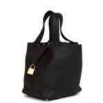 Her.mes | Picotin Lock 18 Black Clemence - Image 4