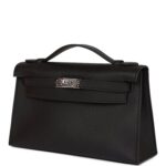 Her.mes | Kelly Pochette Black Swift - Image 5