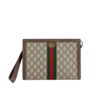 Gu.cci | Ophidia Gg Brown Mens Clutch