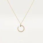 JUSTE NECKLACE GOLD DIAMONDS
