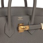 Her.mes | Birkin 25 Gris Meyer Togo - Image 7