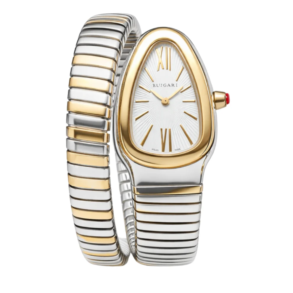 34 Bvl.gari Watch | Bvl.gari Serpenti Tubogas Two-Tone Silver&Gold - Image 1