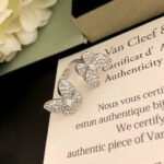 TWIN SILVER BUTTERFLY DIAMOND RING