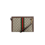 Gu.cci | Ophidia Gg Brown Mens Clutch - Image 3