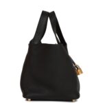 Her.mes | Picotin Lock 18 Black Clemence - Image 3
