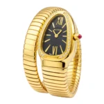 Bvl.gari Watch | Serpenti Tubogas Yellow Gold Diamond - Image 2