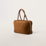 M.iu M.iu | Suede Beau bag Cocoa Brown - Image 3