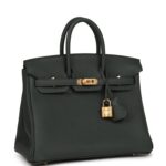 Her.mes | Birkin 25 Vert Fonce Togo - Image 3