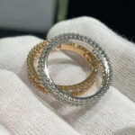 PERLEE DIAMOND ROSE GOLD RING - Image 5