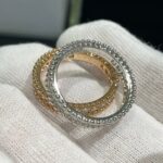 PERLEE DIAMOND ROSE GOLD RING - Image 10