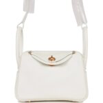 Her.mès Bag | Mini Lindy White Swift - Image 6
