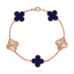 CLOVER 5 MOTIF LAPIS LAZULI BRACELET COLLECTION - Image 2