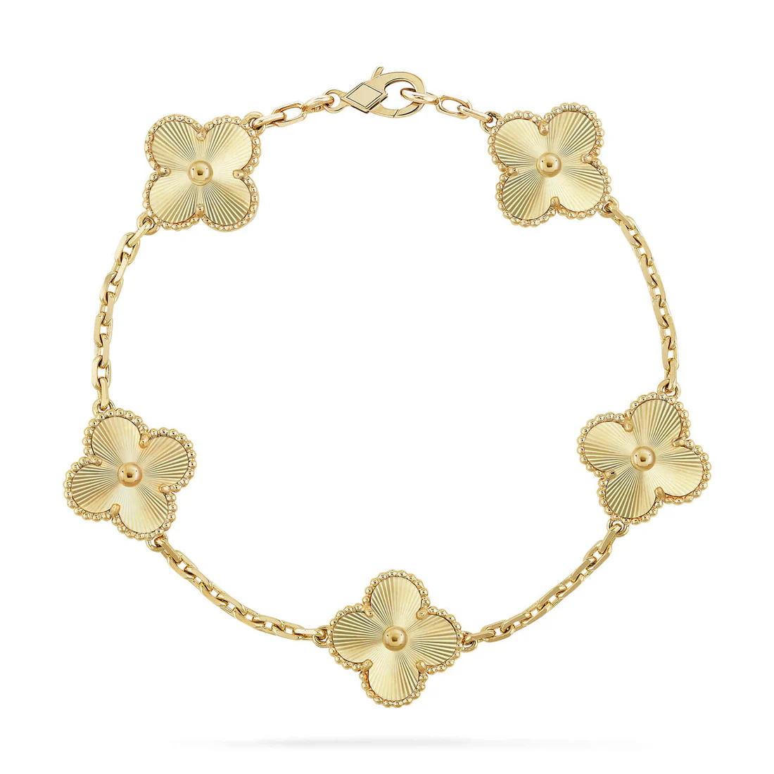 94f993012a0d89f64139ae94d2dfa548_48c6fc45-0f43-44e9-a4e0-a8cb41d07c25 CLOVER 5 MOTIF LASER BRACELET COLLECTION - Image 1
