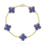 CLOVER 5 MOTIF BLUE VEINS BRACELET COLLECTION