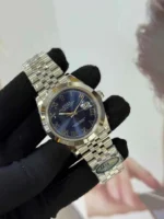 Rol.ex Watch | Datejust 41 Azzurro-Blue Dial - Image 4