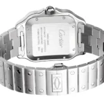 Car.tier Watch | Santos de Car,tier Steel Black Dial - Image 2