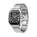 Car.tier Watch |Santos de Car.tier Stainless Steel With Green Sunburst Dial - Image 2