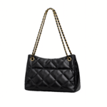 Chan.el Bag | 25 Small Hobo Bag Suede Black - Image 2