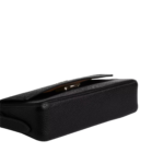 Co.ach Bag | Etta Small Flap Black - Image 3