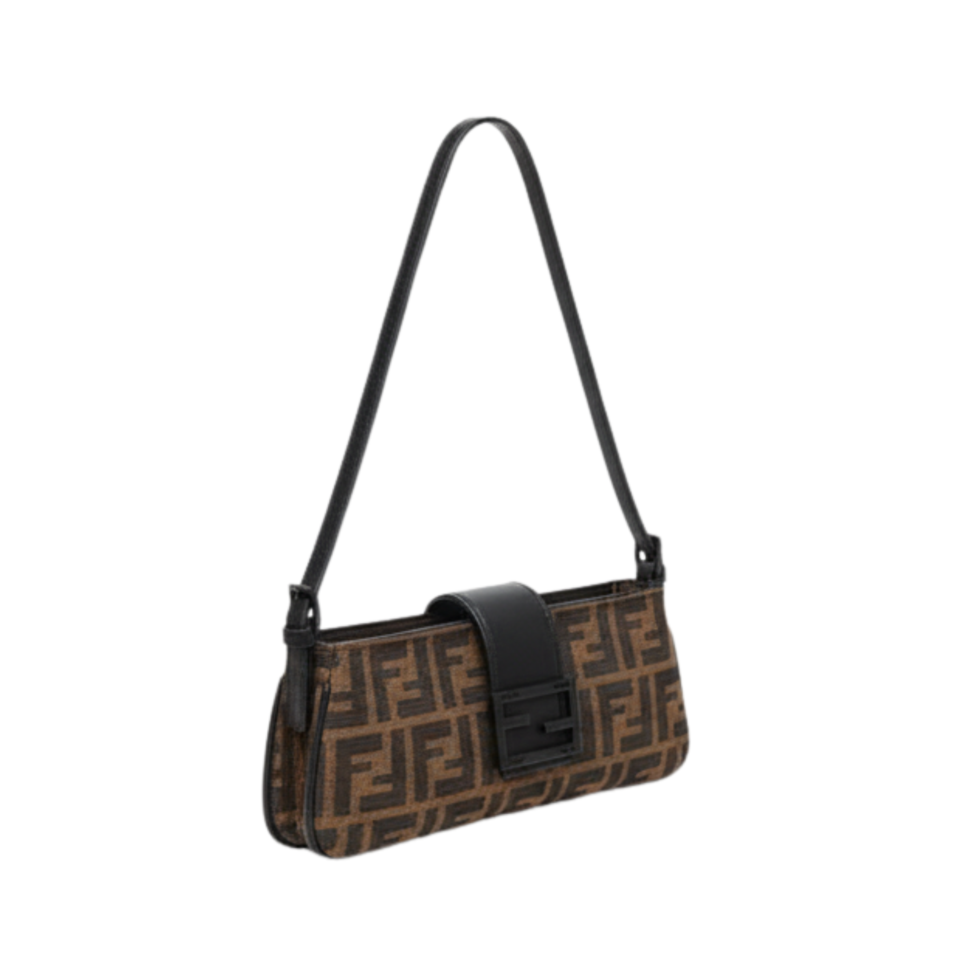 Fendi-Shoulder-Bag-Zucca-Baguette-1 Fe.ndi Shoulder Bag | Zucca Baguette - Image 1