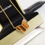 TIGER__ EYE BUTTERFLY NECKLACE - Image 2