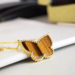 TIGER__ EYE BUTTERFLY NECKLACE - Image 3