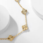 CLOVER 10 MOTIFS LASER NECKLACE - Image 5