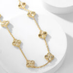 CLOVER 10 MOTIFS LASER NECKLACE - Image 7