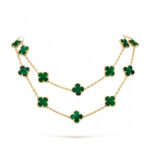 CLOVER 20 MOTIFS MALACHITE GOLD - Image 2